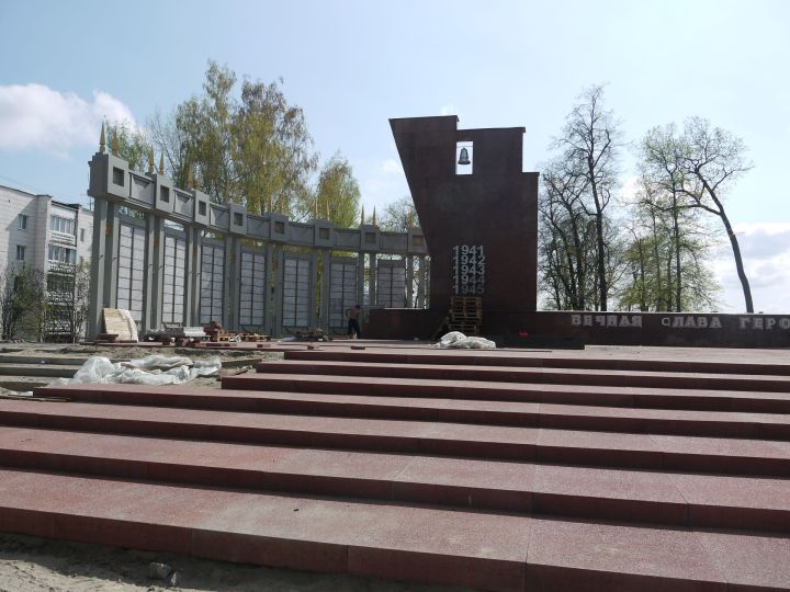 В Зеленодольске к 9 Мая преображается Парк Победы