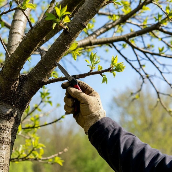 Неотложные работы в саду в апреле