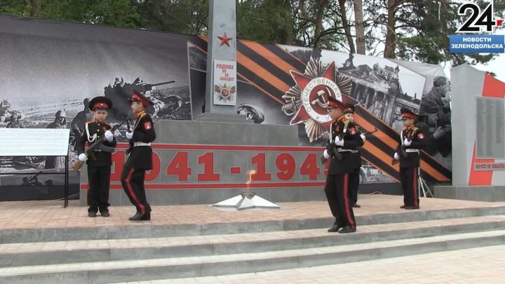 В п. Васильево Зеленодольского района обновили обелиск Победы