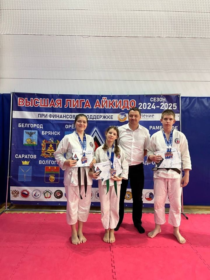 На турнире по айкидо в городе Раменское зеленодольцы завоевали 14 медалей