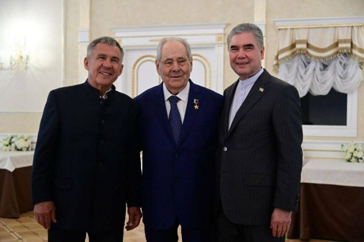 Раис Татарстана встретился с национальным лидером Туркменистана