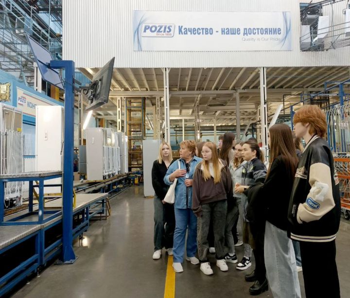 Студентам Зеленодольского механического колледжа организовали экскурсию на завод