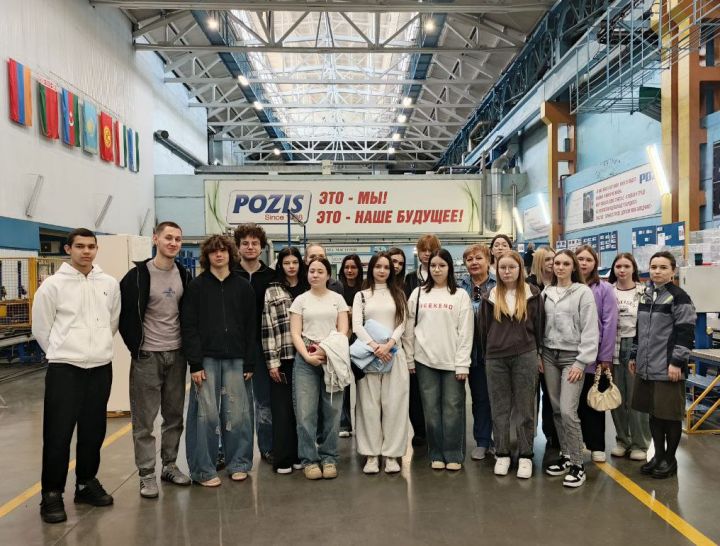 Студентам Зеленодольского механического колледжа организовали экскурсию на завод