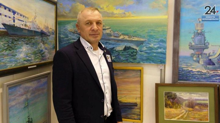 В Чистополе открылась выставка зеленодольского художника Ильгиза Исхакова