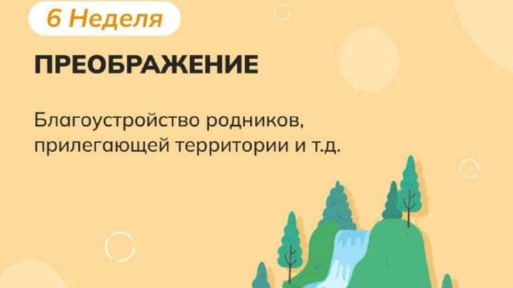 В Татарстане стартовала шестая неделя экологического конкурса «Эковесна»