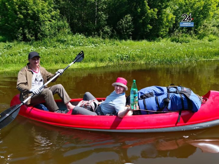 Зеленодольцы приняли участи в традиционном летнем сплаве по реке Илети
