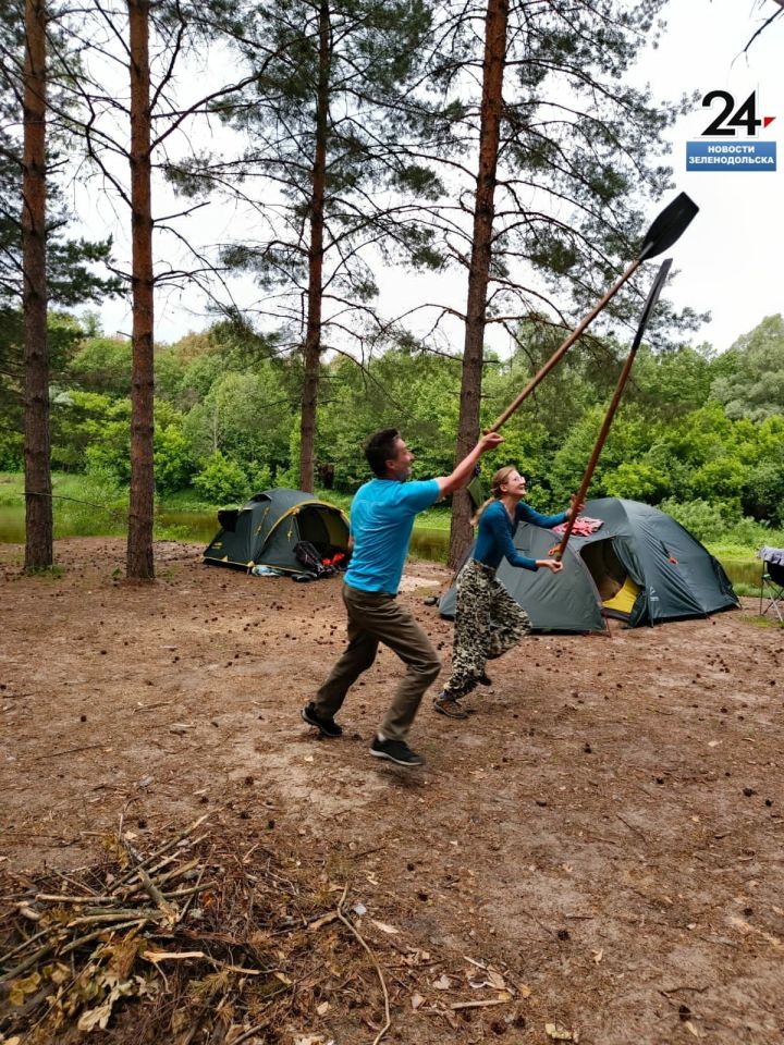 Зеленодольцы приняли участи в традиционном летнем сплаве по реке Илети