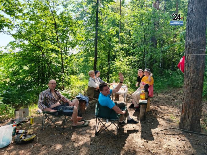 Зеленодольцы приняли участи в традиционном летнем сплаве по реке Илети