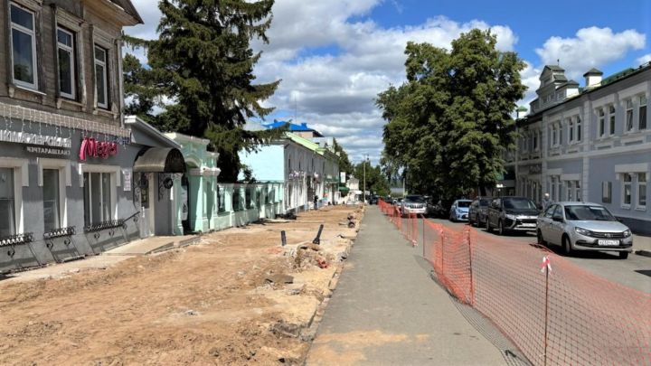 Общий объем работ по благоустройству общественных территорий в Татарстане выполнен на 26%