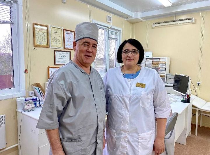 Помощник фельдшера Зеленодольской ЦРБ Рамиль Садыков награжден медалью «За вклад в победу в специальной военной операции»