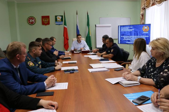 В Зеленодольске прошло расширенное заседание комиссии по безопасности дорожного движения