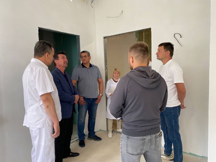 В кардиологическом отделении стационара Васильевской больницы продолжается капитальный ремонт