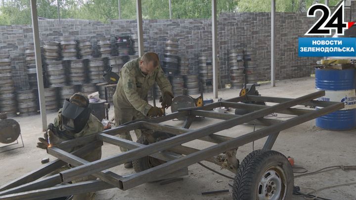 Волонтёры группы «Залесный-Зеленодольск» помогают фронту, не жалея времени и средств