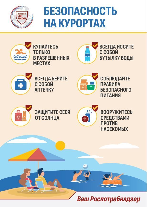 Роспотребнадзор: Планируя зарубежный отдых, позаботьтесь о безопасности для здоровья