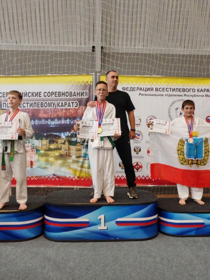 Юные спортсмены Зеленодольска вернулись с победами из Марий Эл