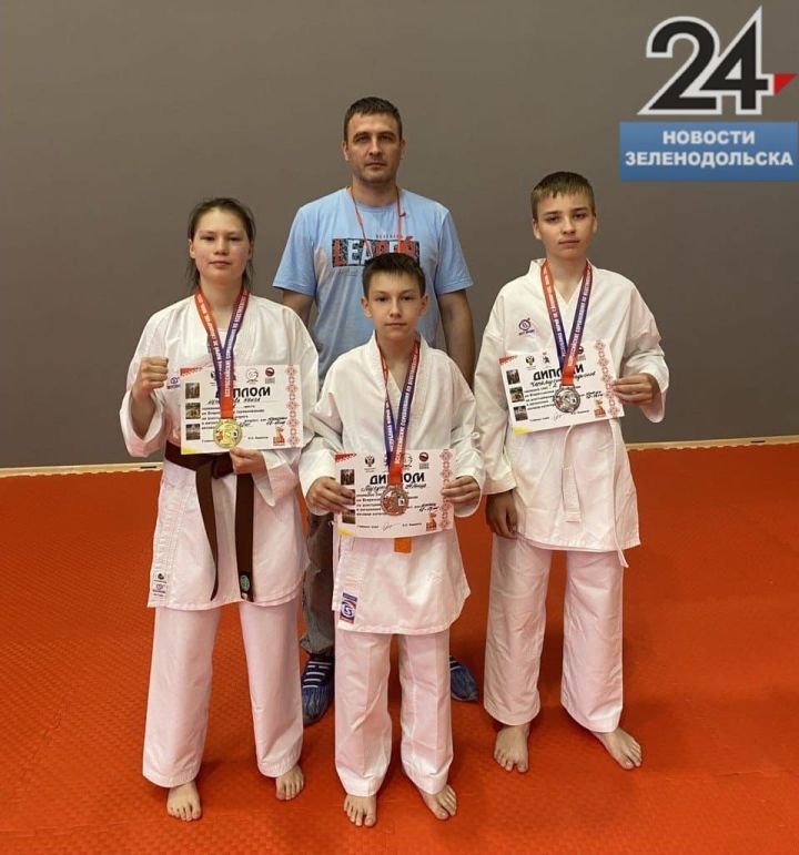 Юные спортсмены Зеленодольска вернулись с победами из Марий Эл