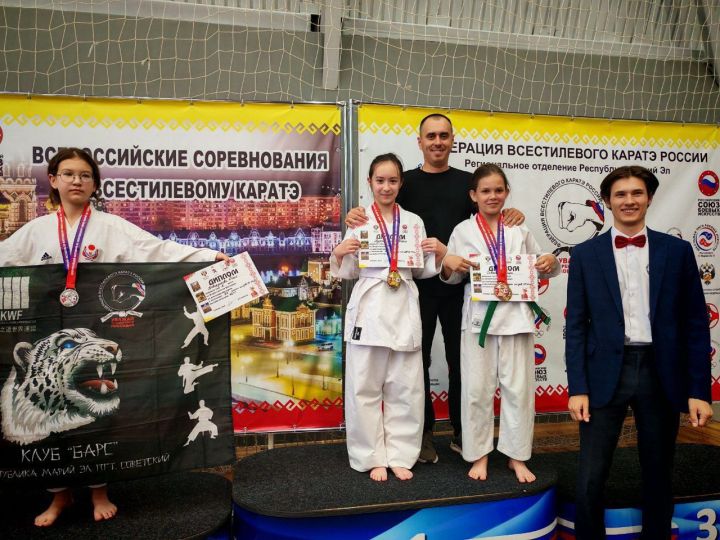 Юные спортсмены Зеленодольска вернулись с победами из Марий Эл