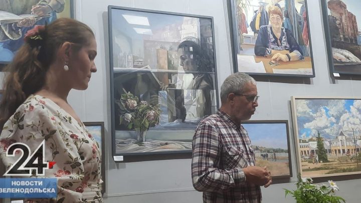 Молодые таланты Зеленодольска: в центральной библиотеке города открылась выставка Катерины Фехер