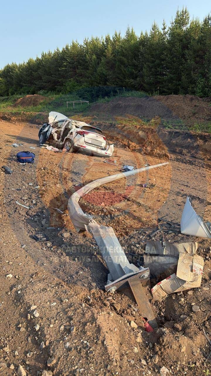 В ДТП на трассе Татарстана погибла беременная женщина