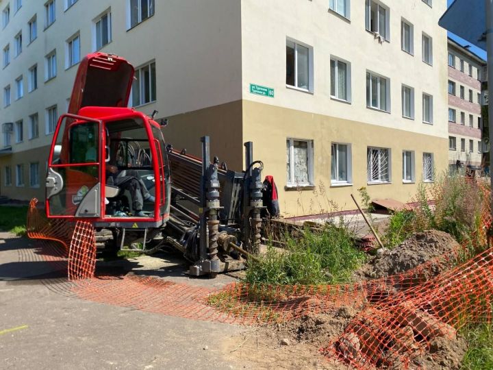 В Зеленодольске начались работы по реконструкции сети водоотведения