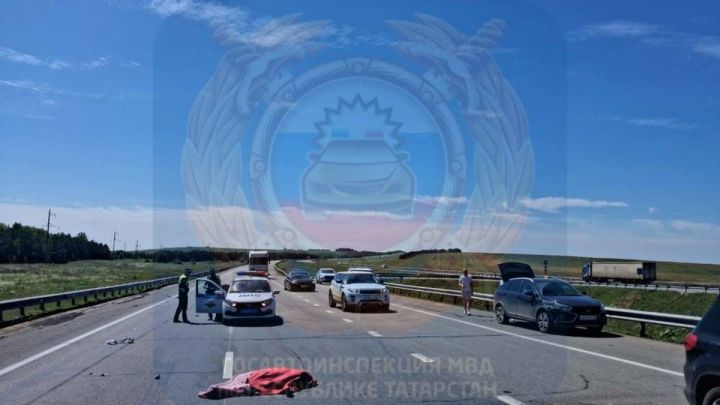 На трассе Татарстана погиб мотоциклист в результате ДТП с легковым авто
