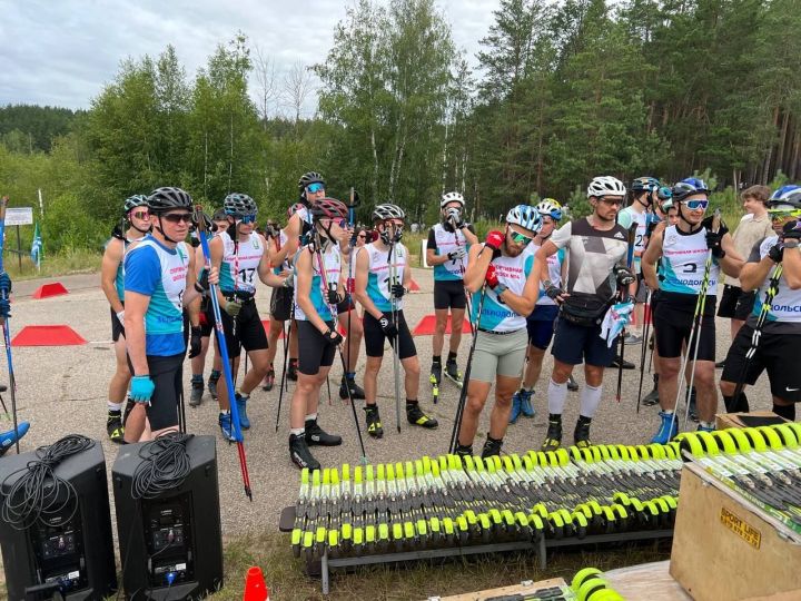 На площадке СК «МАЯК» в Зеленодольске прошли открытые Чемпионат и Первенство города по лыжероллерам