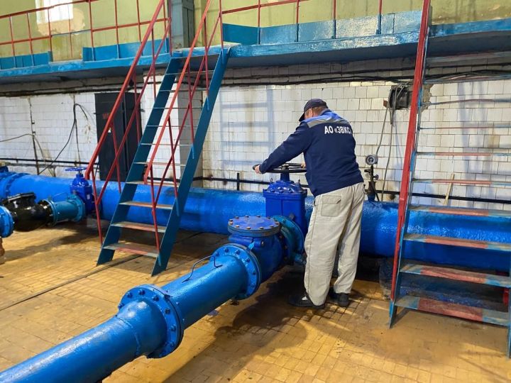 Какие работы выполняются в ходе ремонта Восточного водозабора Зеленодольска