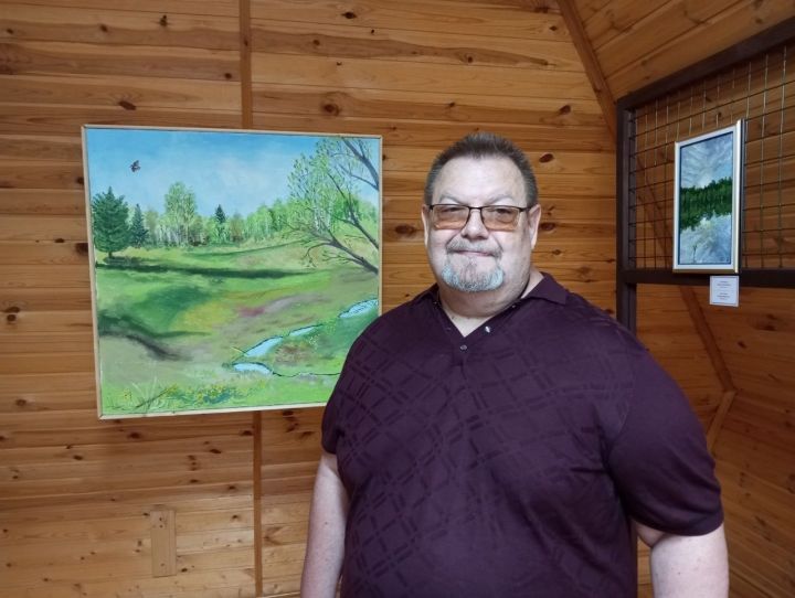 В Визит-центре Волжско-Камского заповедника проходит выставка художника Андрея Николаева