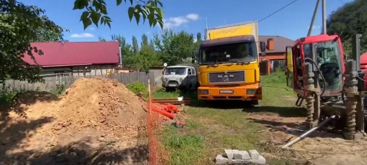 На улице Дальней ведётся реконструкция водопровода
