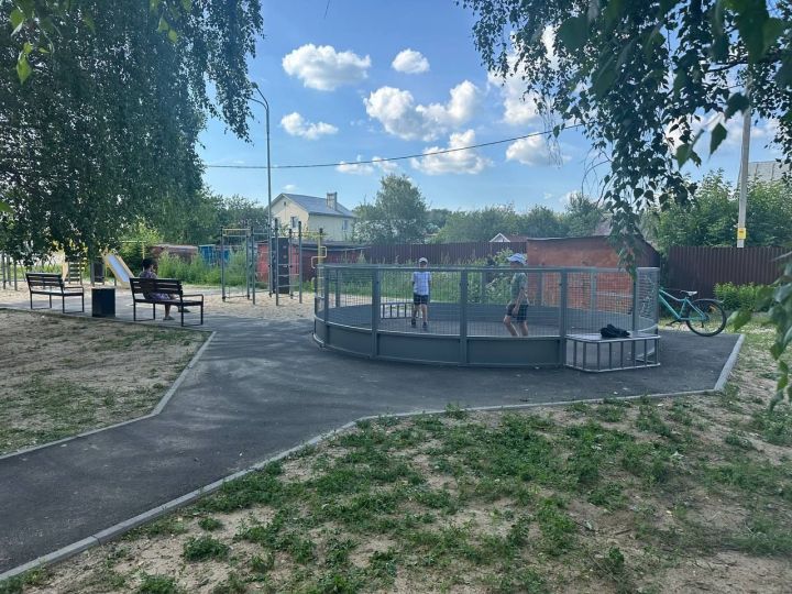 В этом году в Зеленодольске оборудуют 60 дворов
