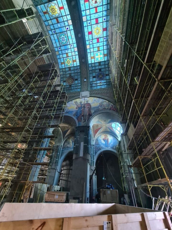 Как зеленодольцы участвовали в отделке главного храма Вооружённых сил России