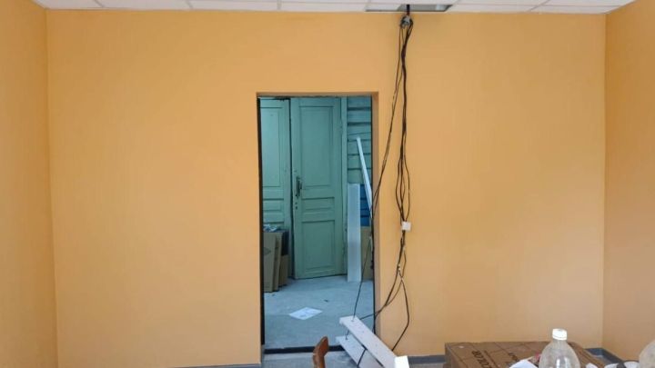 В деревне Паново идёт капремонт фельдшерско-акушерского пункта