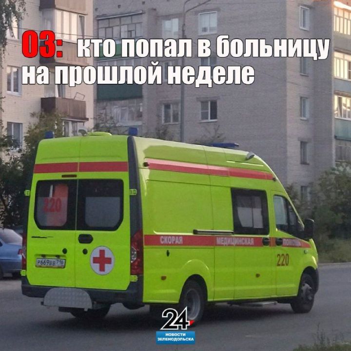 За неделю 99 зеленодольцев получили различные травмы в быту и на улице