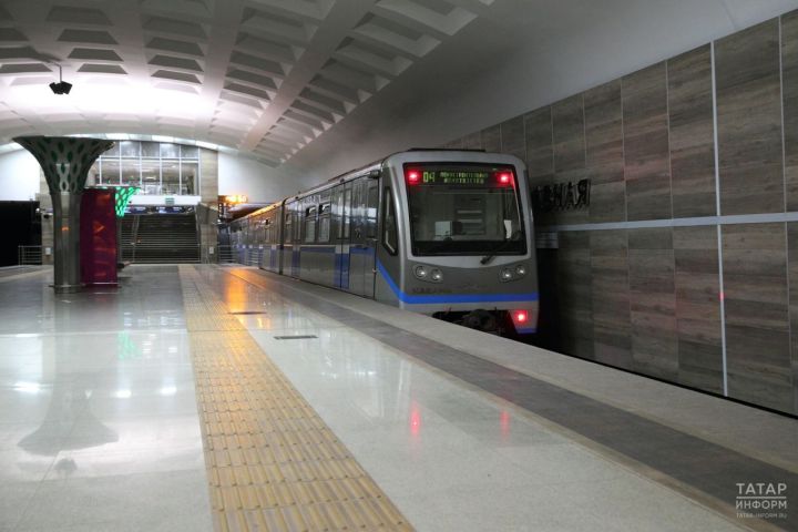 Пассажиропоток Казанского метро достиг 100 тыс. человек в день