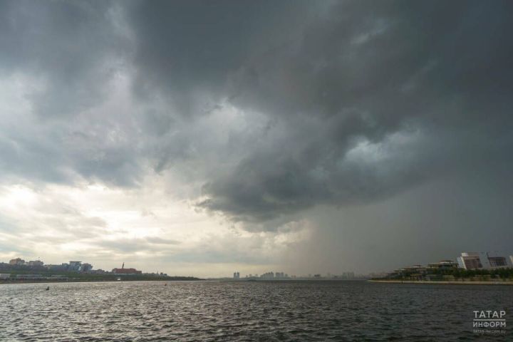 В Татарстане на неделе прогнозируются грозы, сильный ветер и кратковременное похолодание