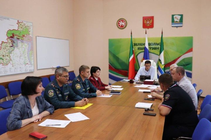 В Зеленодольске прошло заседание Комиссии по чрезвычайным ситуациям