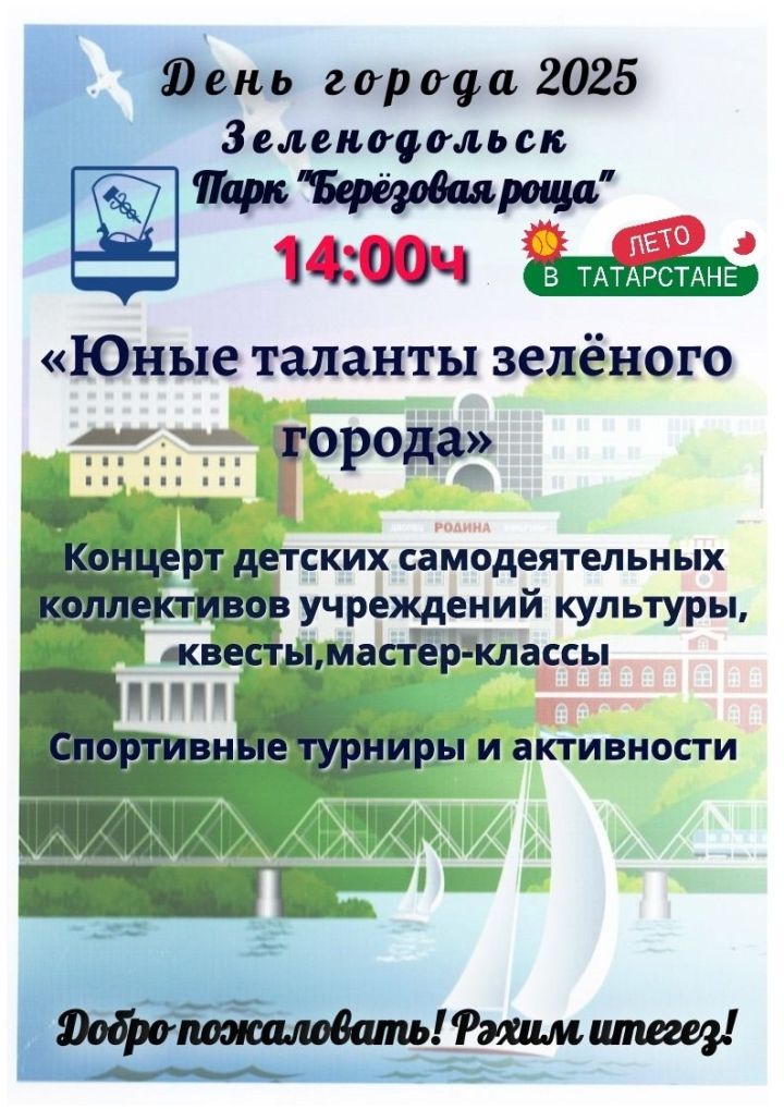 В День города в Зеленодольске  небо озарит праздничный салют
