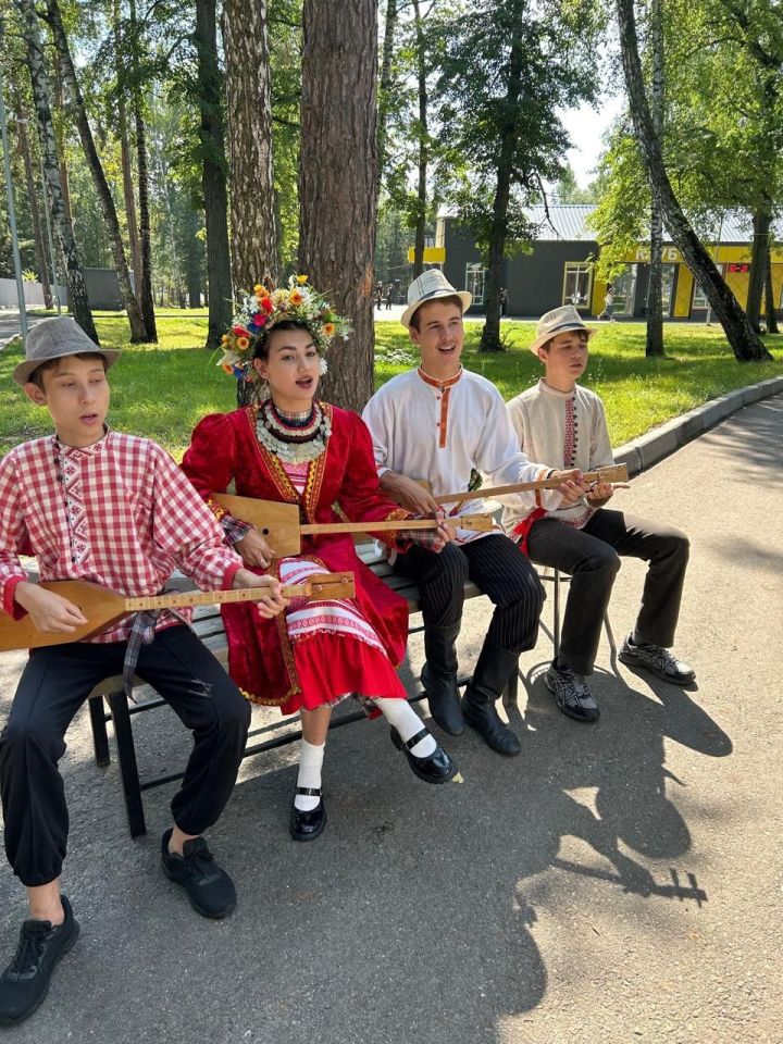 В лагере «Мирас-Наследие» прошло торжественное закрытие этнографического лагеря «Айбагыр»