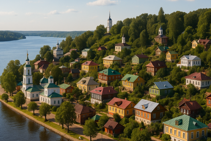 Отдых на Волге: Плёс как лучшее направление для путешественников