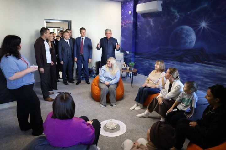 В селе Осиново открыли новое молодежное пространство «Теплица»