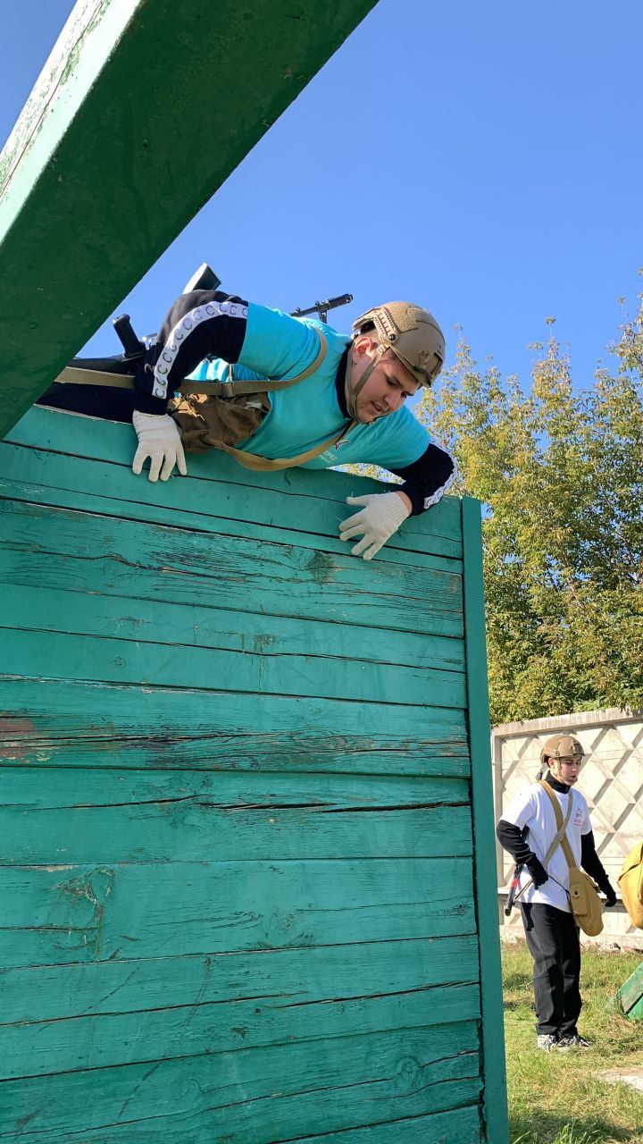 Отряд  подросткового патриотического клуба «Причал» из Больших  Ключей принял участие в региональной военно-спортивной игре