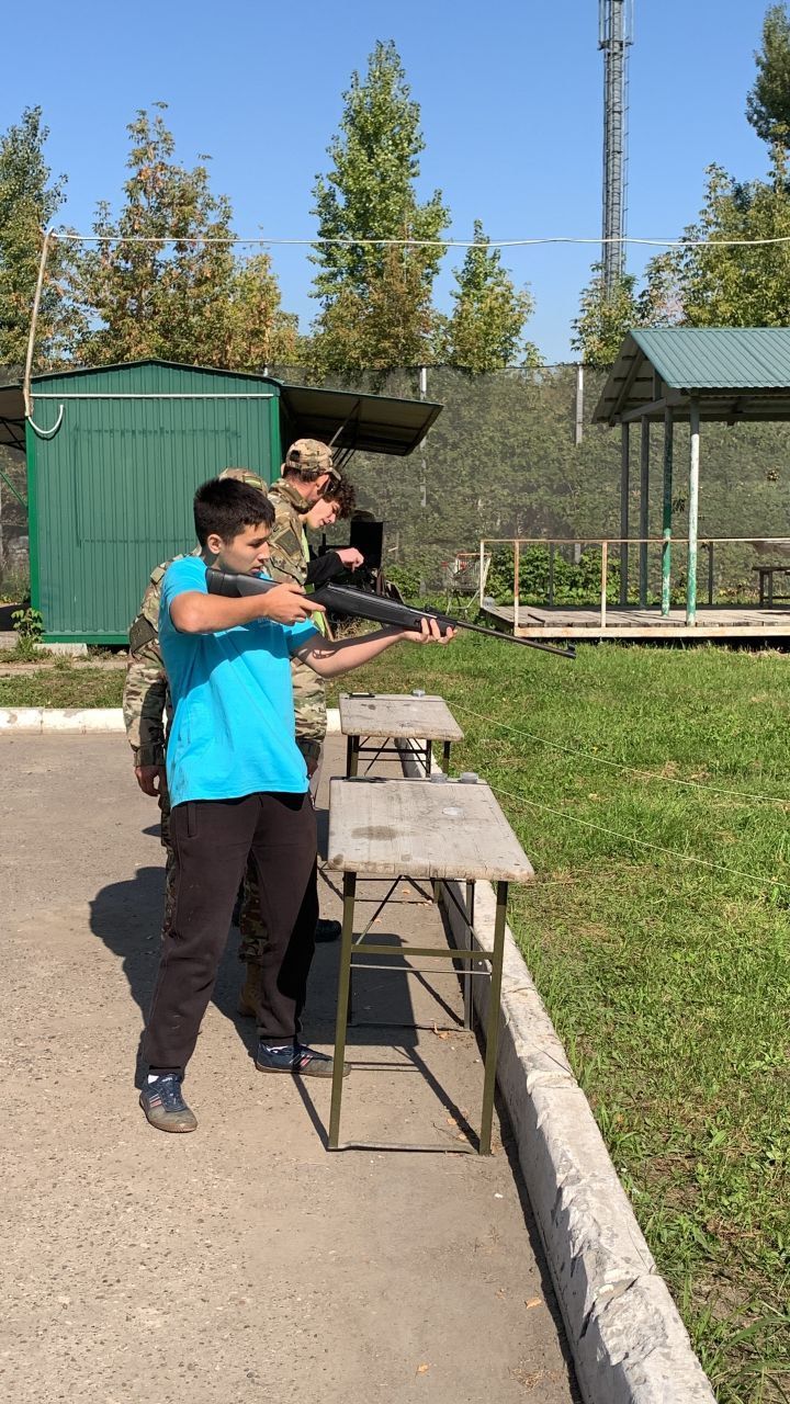 Отряд  подросткового патриотического клуба «Причал» из Больших  Ключей принял участие в региональной военно-спортивной игре