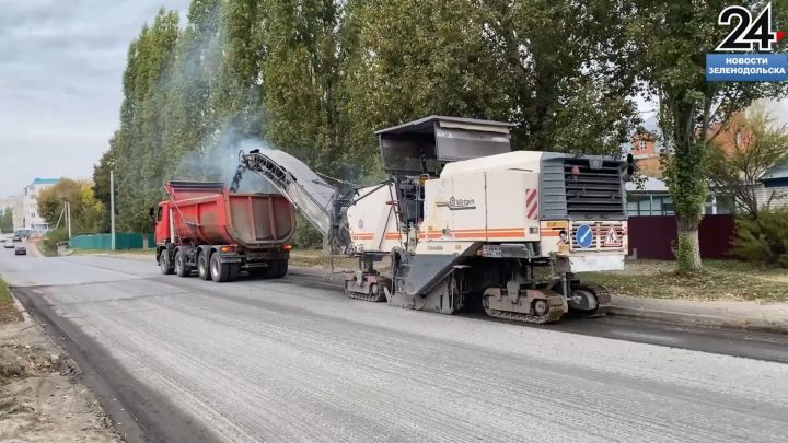 На улицах Зеленодольска продолжается ремонт дорожного полотна