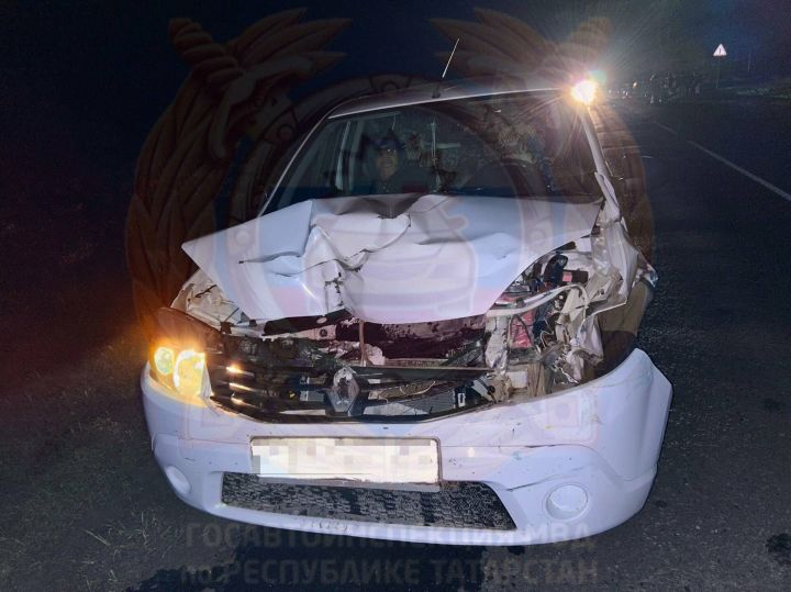 В результате столкновения мотоблока с двумя автомобилями в Тетюшском районе погиб человек