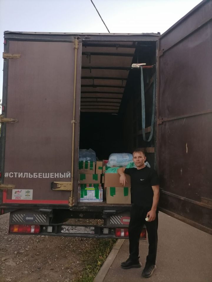 Штаб волонтёров села Северные Нурлаты отправил 85-ую партию гуманитарного груза