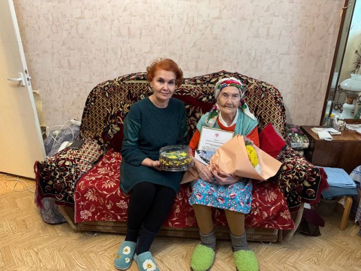 Две жительницы Зеленодольска отметили сегодня юбилеи