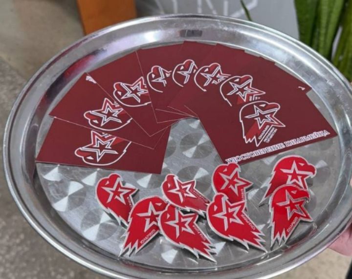 Учащиеся Нурлатской школы торжественно приняли клятву юнармейца