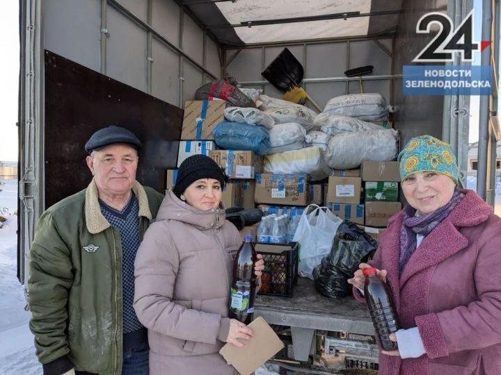 Нурлатские волонтеры отправили 107-ю партию гуманитарного груза в зону СВО