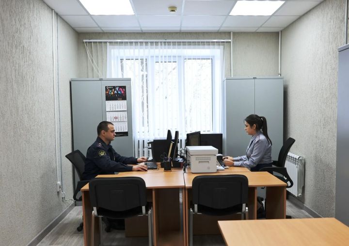 Филиал по Зеленодольскому району УИИ УФСИН РФ по РТ переехал в отремонтированное помещение