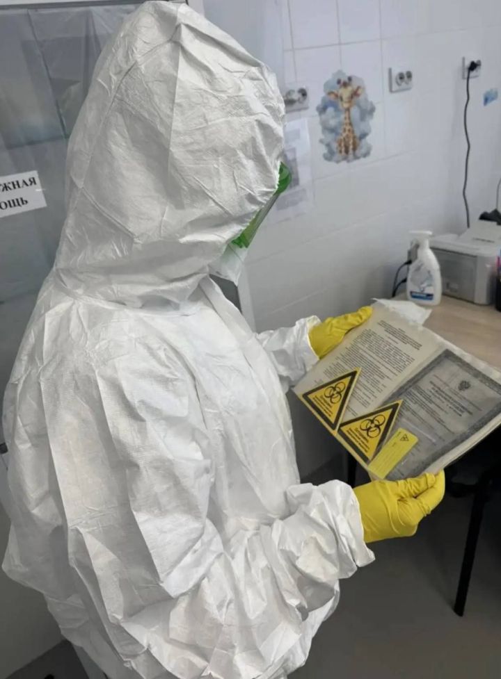 В Осиновской поликлинике прошла учеба по особо опасным инфекциям